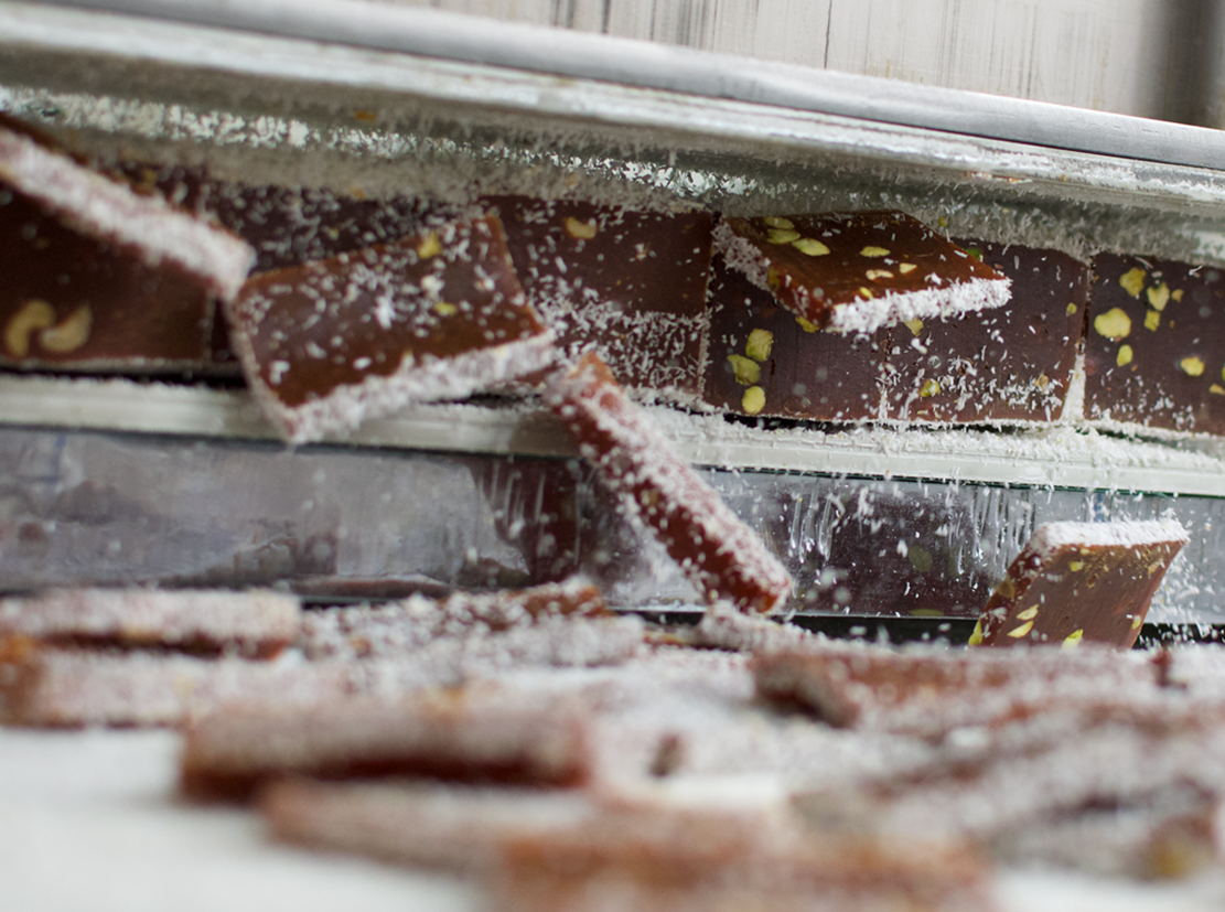 Üretim tesisi - lokum kalıpları